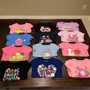 The Children’s Place 4T Toddler Girl Short Sleeve Summer Lot